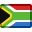 Flag of South Africa to select currency South African dollar